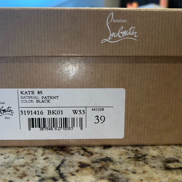 Christian Louboutin Kate 85 - Size 39 (US 8) - Picture 3 of 5